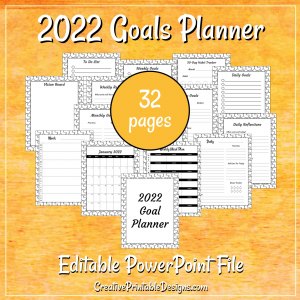 2022 Goals Planner