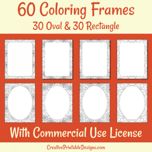 60 Coloring Frames