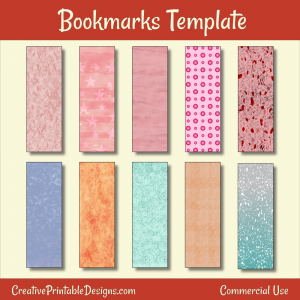 Bookmarks Template