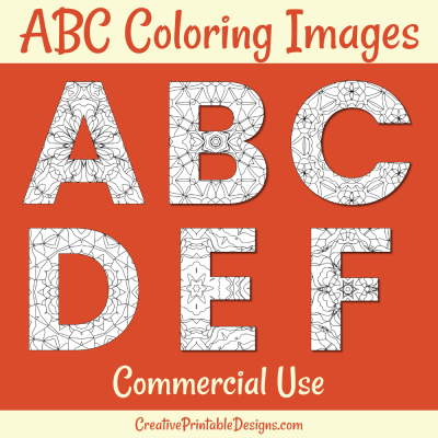 ABC Coloring Images