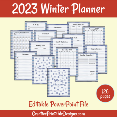 Winter Planner 2022-2023