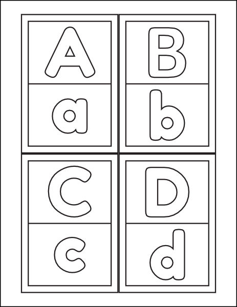 ABC printable flashcards