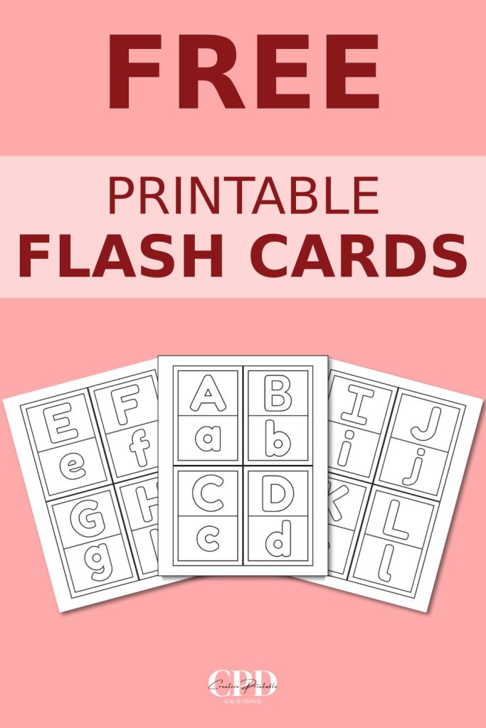 free printable ABC flashcards