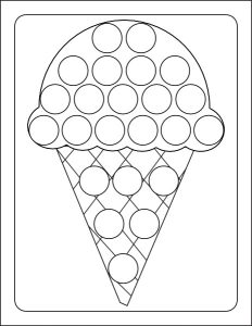 Printable Dot Marker Coloring Pages For Kids