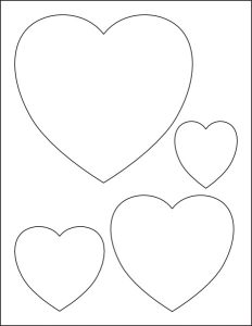 Free Printable Heart Coloring Pages for Kids